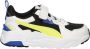 PUMA Trinity Lite AC jongens sneaker Wit zwart - Thumbnail 2
