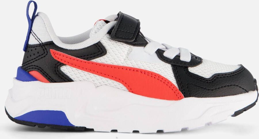 Puma Trinity Lite AC sneakers wit rood zwart Mesh Meerkleurig 35 - Foto 2