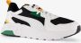PUMA Trinity Lite Heren Sneakers Black-Silver Mist- White-Clementine - Thumbnail 2
