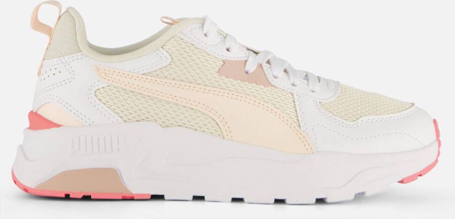 Puma Trinity Lite Jr sneakers ecru lichtroze wit Mesh Meerkleurig 35.5 - Foto 2