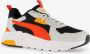 Puma Trinity Lite sneakers wit zwart rood geel Mesh Meerkleurig 35.5 - Thumbnail 2