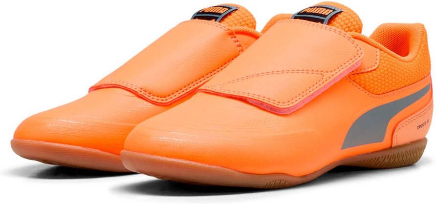 PUMA Truco Iii V Jr Zaalschoenen Oranje