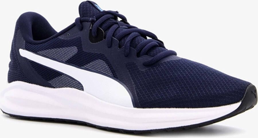 PUMA Twitch Runner heren hardloopschoenen Blauw Uitneembare zoo