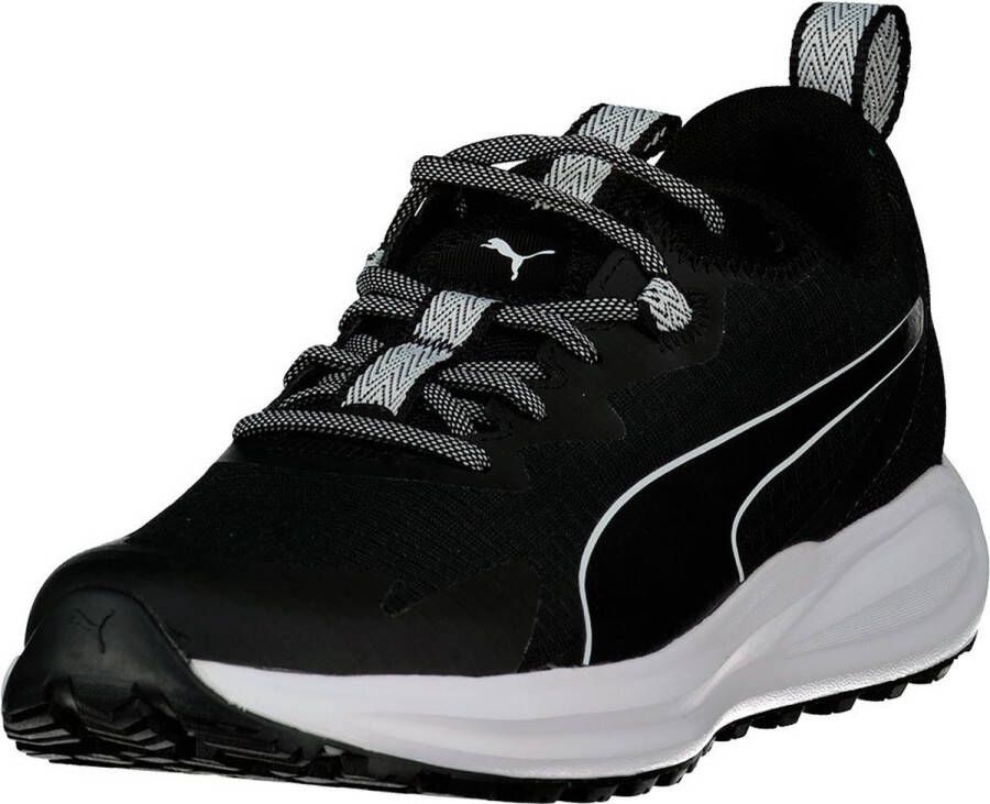 PUMA Twitch Runner Trailrunningschoenen Heren Black White