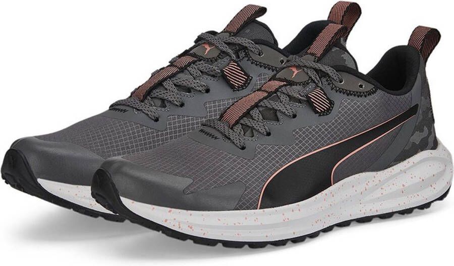 PUMA Twitch Runner Winter Sneakers Heren Deep Olive Platinum Gray Black