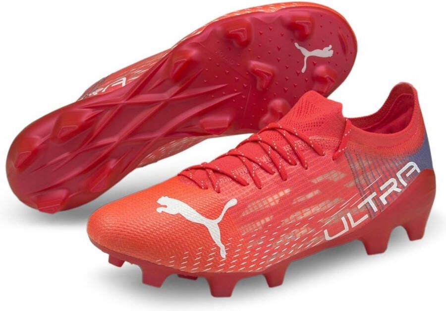 PUMA Ultra 1 3 Fg Ag De schoenen van de voetbal Man Oranje - Foto 2