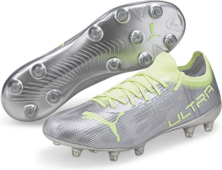 PUMA Ultra 1.4 FG AG Voetbalschoenen Diamond Silver Fizzy Light