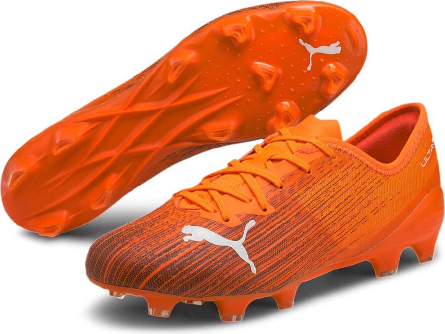 PUMA ULTRA 2.1 FG AG Shocking Orange- Black nen