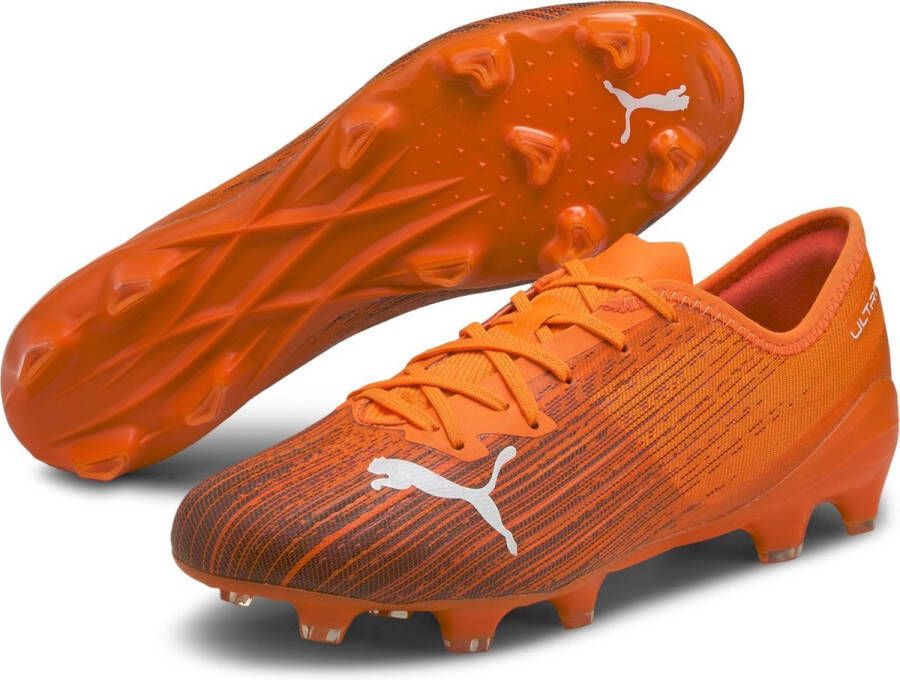 PUMA ULTRA 2.1 FG AG Shocking Orange- Black Mannen