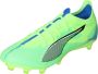 PUMA Ultra 5 Match Gras Kunstgras Voetbalschoenen (MG) Groen Blauw Zwart Wit - Thumbnail 1