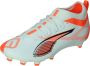 Puma ULTRA 5 MATCH FG AG Junior voetbalschoenen wit zwart rood - Thumbnail 9