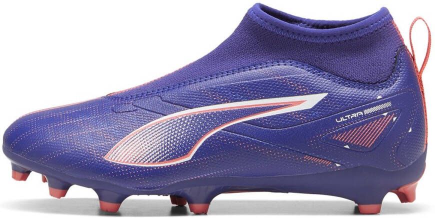 PUMA Ultra 5 Match+ Ll Fg ag Jr Voetbalschoenen Blauw