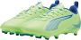 PUMA Ultra 5 Play Gras Kunstgras Voetbalschoenen (MG) Kids Groen Blauw Zwart Wit - Thumbnail 2