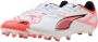 Puma Ultra 5 Play FG AG Senior voetbalschoenen wit zwart rood - Thumbnail 7