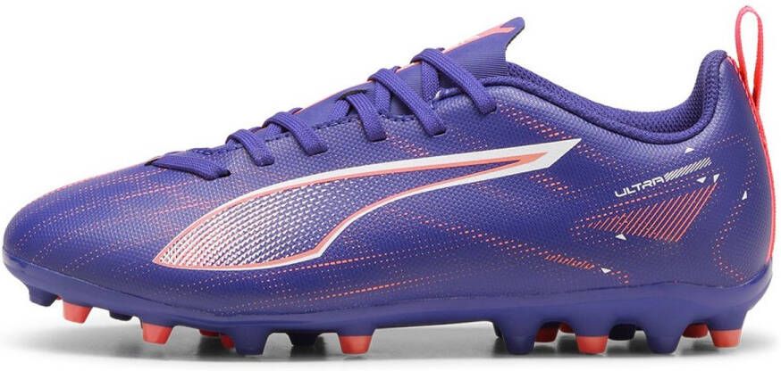 PUMA Ultra 5 Play Mg Jr Voetbalschoenen Paars