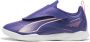 PUMA Ultra 5 Play V Zaalvoetbalschoenen (IN) Kids Paars Lichtroze Wit - Thumbnail 1