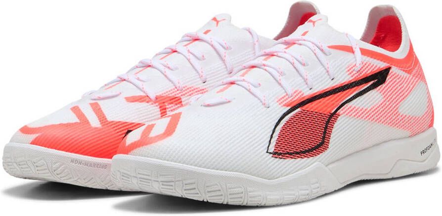 PUMA Ultra 5 Pro Court Low Voetbalschoenen Wit