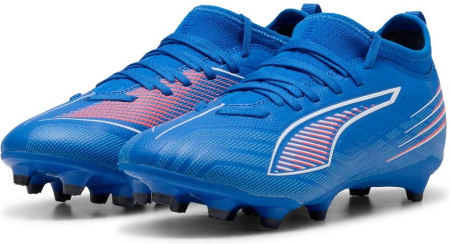 PUMA ultra 6 match fg ag jr Voetbal schoen firm ground jongens Blauw