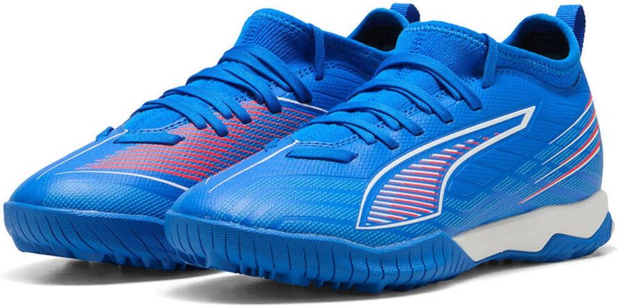 PUMA Ultra 6 Match+ Mid Tf Voetbalschoenen Voor Kinderen Blauw