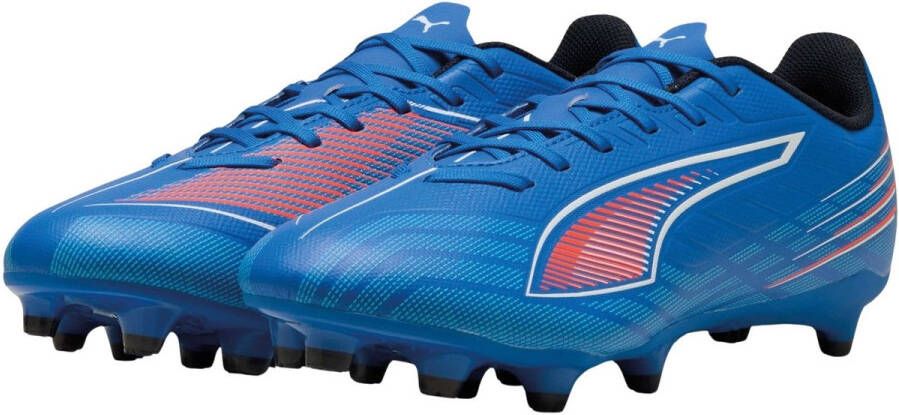 PUMA ULTRA 6 PLAY FG AG Unisex Sportschoenen Ultra Blue- White-Glowing Red