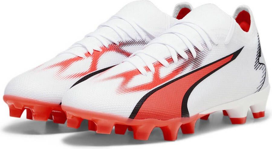 PUMA Ultra Match Fg ag Dames Voetbalschoenen Wit