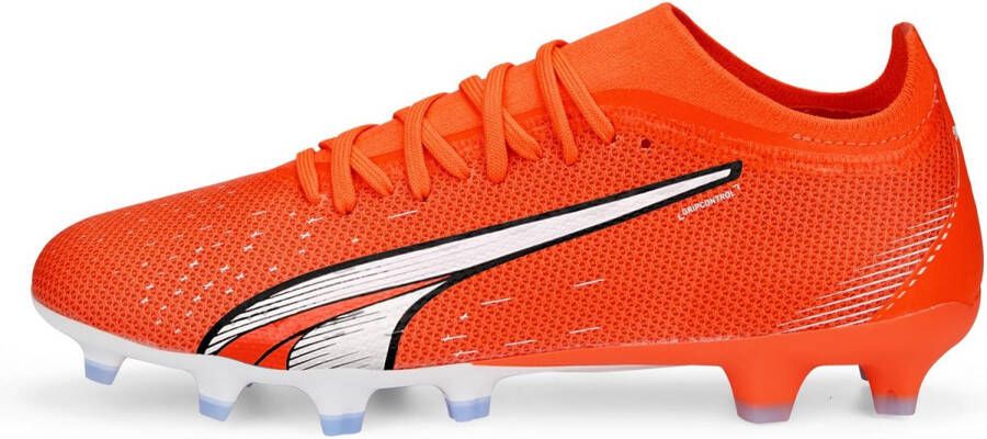 PUMA Ultra Match Gras Kunstgras Voetbalschoenen (MG) Oranje Wit Blauw - Foto 2
