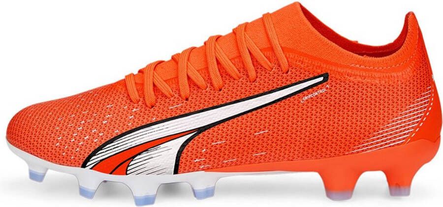 PUMA Ultra Match Gras Kunstgras Voetbalschoenen (MG) Oranje Wit Blauw