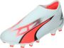 Puma Ultra Match FG AG Jr. voetbalschoenen wit rood zwart Imitatieleer 37 - Thumbnail 5