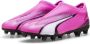 Puma Ultra Match FG AG Junior voetbalschoenen roze wit zwart Jongens Meisjes Imitatieleer 28 - Thumbnail 2
