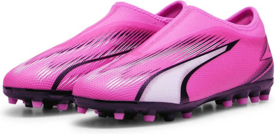 PUMA voetbalschoenen ULTRA MATCH LL MG JR kinderen tieners 107771 01 roze