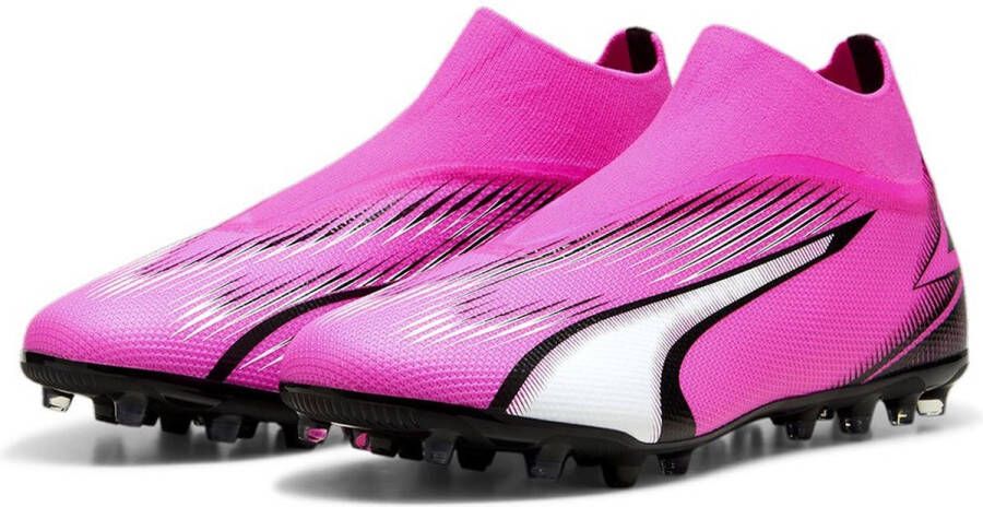 PUMA Ultra Match+ Ll Mg Voetbalschoenen Roze