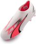 Puma Ultra Match FG AG Jr. voetbalschoenen wit rood zwart Imitatieleer 38 - Thumbnail 2