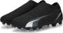 Puma Ultra Match FG AG Jr. voetbalschoenen zwart grijs wit - Thumbnail 4