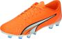PUMA Ultra Play Gras Kunstgras Voetbalschoenen (MG) Oranje Wit Blauw - Thumbnail 16