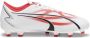 PUMA Ultra Play Gras Kunstgras Voetbalschoenen (MG) Kids Wit Rood Zwart - Thumbnail 2