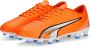 PUMA Ultra Play Gras Kunstgras Voetbalschoenen (MG) Kids Oranje Wit Blauw - Thumbnail 2