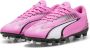 Puma Ultra Play FG AG Jr. voetbalschoenen roze wit zwart Imitatieleer 35 - Thumbnail 2