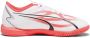 Puma Ultra Play IT Jr zaalvoetbalschoenen wit rood Imitatieleer 30 - Thumbnail 5