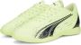PUMA Ultra Play Zaalvoetbalschoenen (IN) Lichtgroen Zwart - Thumbnail 1