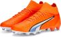 PUMA Ultra Pro Gras Kunstgras Voetbalschoenen (MG) Oranje Wit Blauw - Thumbnail 1