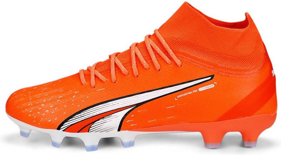 PUMA Ultra Pro Gras Kunstgras Voetbalschoenen (MG) Oranje Wit Blauw - Foto 1