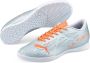 PUMA Ultra 4.4 Zaalvoetbalschoenen(IN)Zilver Oranje - Thumbnail 1