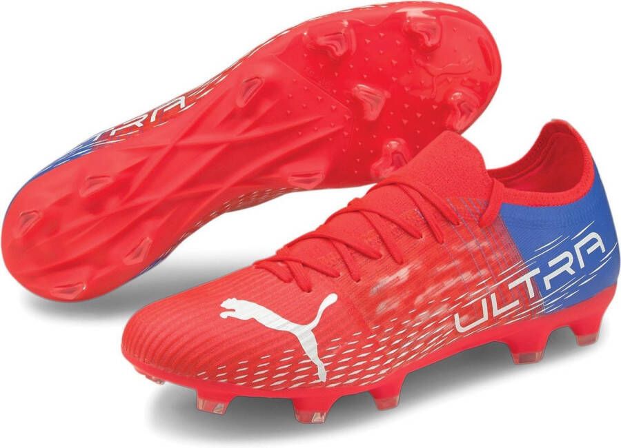 PUMA Ultra Sportschoenen Unisex rood wit blauw