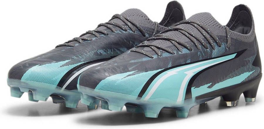 PUMA Ultra Ultimate Rush Fg ag Voetbalschoenen Grijs