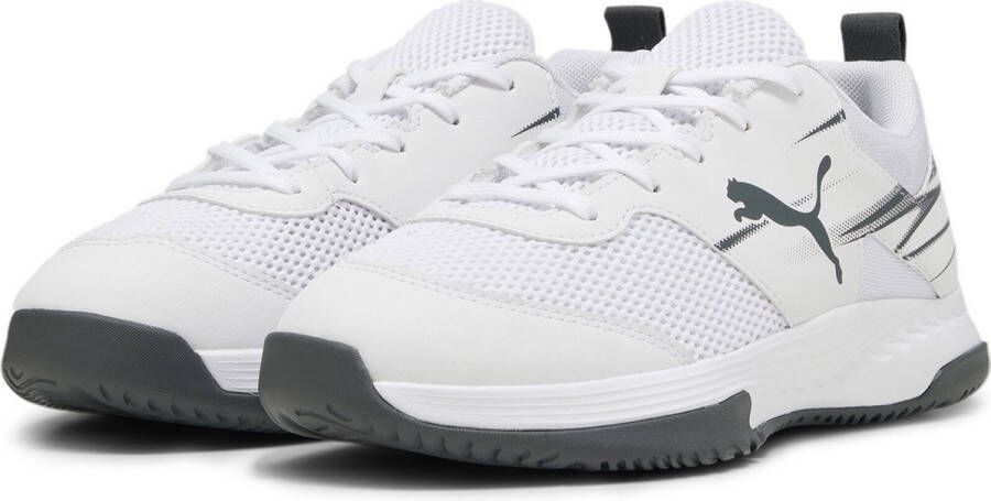 PUMA VARION II JR unisex kindersneaker indoorschoenen wit