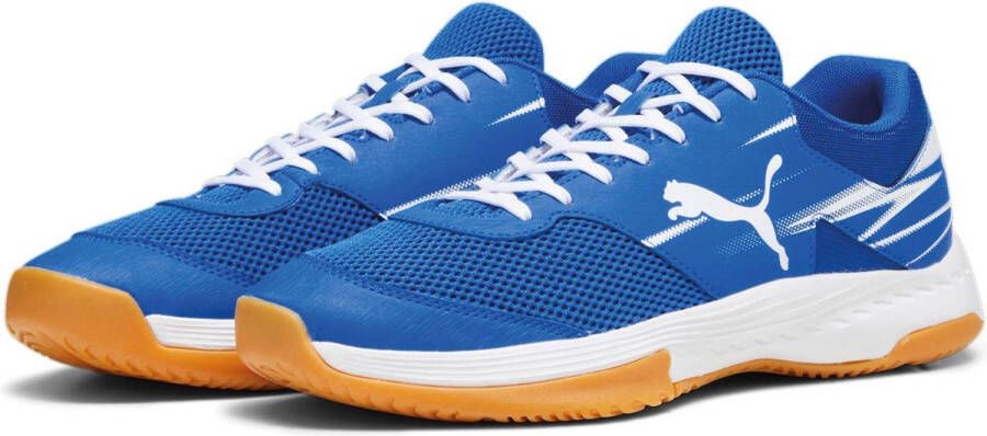 Puma Varion II zaalsportschoenen kobaltblauw wit - Foto 3