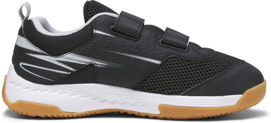 PUMA Varion II V Jr FALSE Sportschoenen Black-Cool Light Gray-Yellow Blaze-Gum