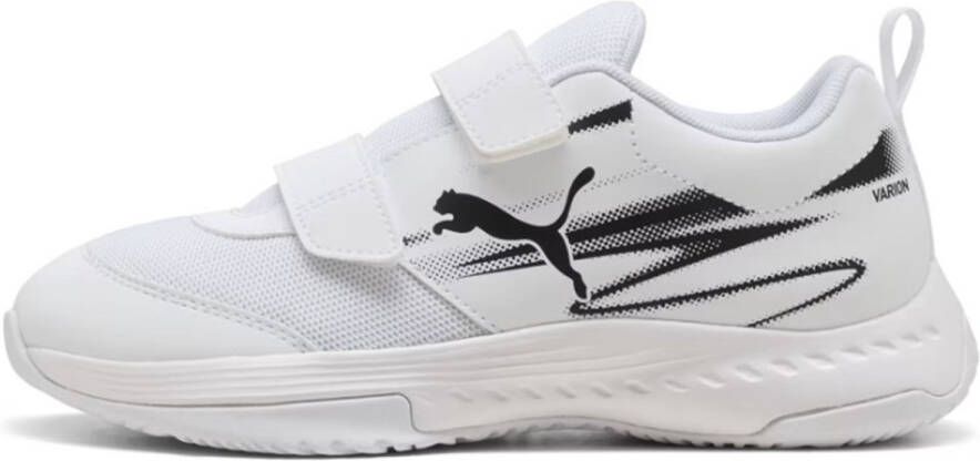 PUMA Varion II V Jr indoorschoenen voor kinderen 108106 11 Wit Zwart