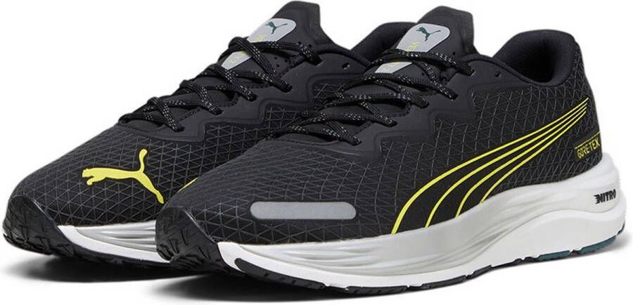 PUMA Velocity Nitro 2 Gtx Hardloopschoenen Zwart Man