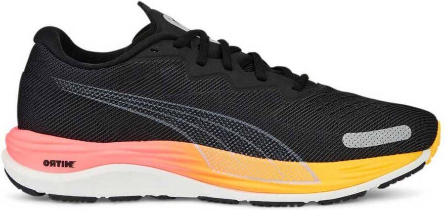 Puma Velocity Nitro 2 hardloopschoenen zwart roze geel - Foto 2